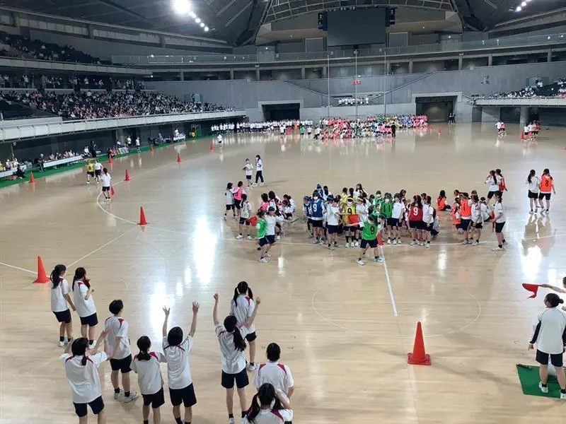 2人3脚　高3🥇2人で1人。いけ、いけー。よしよし。
