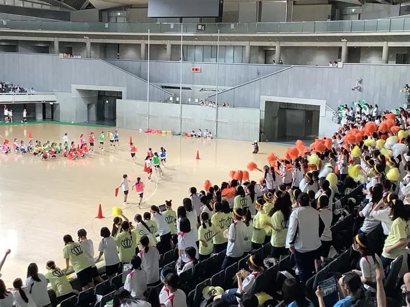 学年対抗リレー　高1🥇全学年の懸命な走りに感涙