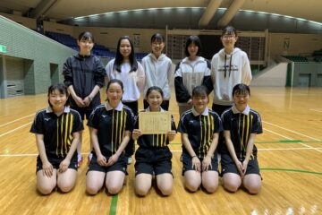 【卓球クラブ】高校団体Bクラス準優勝！