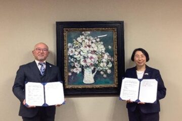 三輪田学園と津田塾大学は高大連携に関する協定を締結しました。